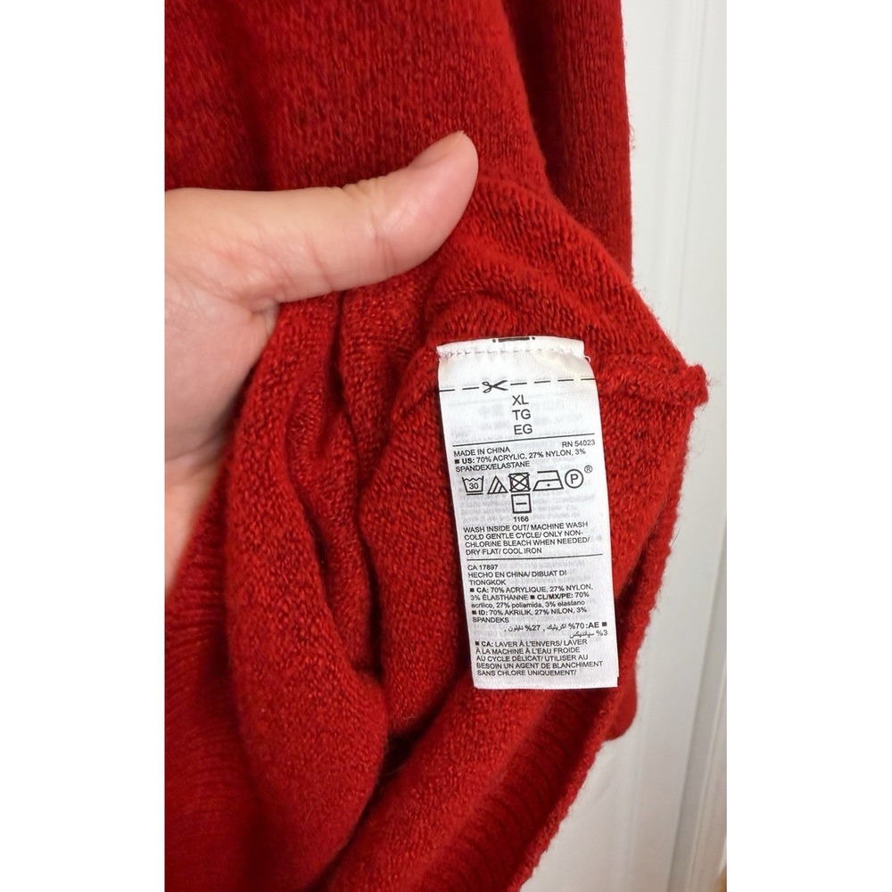 Old Navy Womens Oversized Cowl Neck Sweater Size XL Cozy Holidays‎ Timeless Soft - Picture 8 of 9